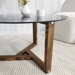 Locelso Salontafel | 100% Gehard Glas, Grenen Massief Houten Frame | Fume 11 Locelso Salontafel | 100% Gehard Glas, Grenen Massief Houten Frame | Fume -Collectie Woonkamermeubels 552NOS1413 20 207 f7d4