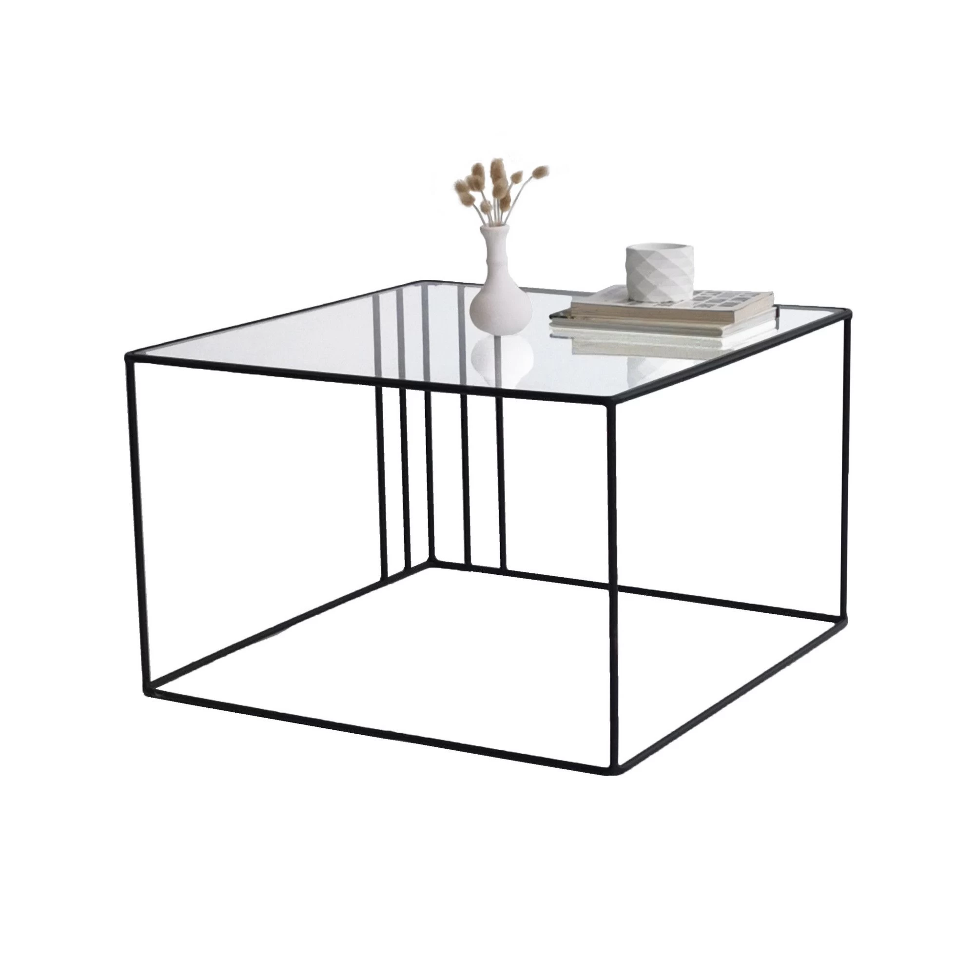 Locelso Salontafel | 100% Gehard Glas | Zwart 5 Locelso Salontafel | 100% Gehard Glas | Zwart - Afbeelding 5