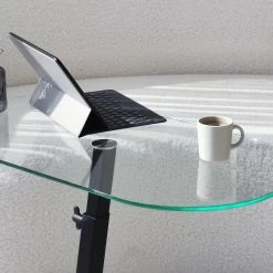 Locelso Salontafel | 100% Gehard Glas | Metalen Frame En Poten | Verstelbare Poot | Zwart 14 Locelso Salontafel | 100% Gehard Glas | Metalen Frame En Poten | Verstelbare Poot | Zwart -Collectie Woonkamermeubels 552NOS1449 20 203 0bb3