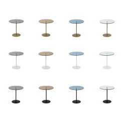 Locelso Bijzettafel | 100% Gehard Glas | 100% Metalen Frame | Wit Blauw 9 Locelso Bijzettafel | 100% Gehard Glas | 100% Metalen Frame | Wit Blauw -Collectie Woonkamermeubels 552NOS1466 20 207 b428