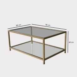 Locelso Salontafel | 100% Gehard Glas | 4mm Dikte | Goud 9 Locelso Salontafel | 100% Gehard Glas | 4mm Dikte | Goud -Collectie Woonkamermeubels 552NOS2224 20 207 bab1