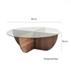 Salontafel Walnoot -Collectie Woonkamermeubels 552NOS2238 20 208 f762