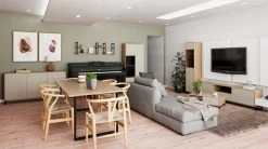 Eettafel Inda 180x90 - Beige/walnoot 5 Eettafel Inda 180x90 - Beige/walnoot -Collectie Woonkamermeubels 5609875168478 bec1