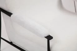 Artie Wing Chair | Beukenhouten Frame | Polyester Stof | 75x80x85 Cm | Grijs Schuim En Veer | Verstelbare Rugleuning -Collectie Woonkamermeubels 560ARE1731 20 205 228e