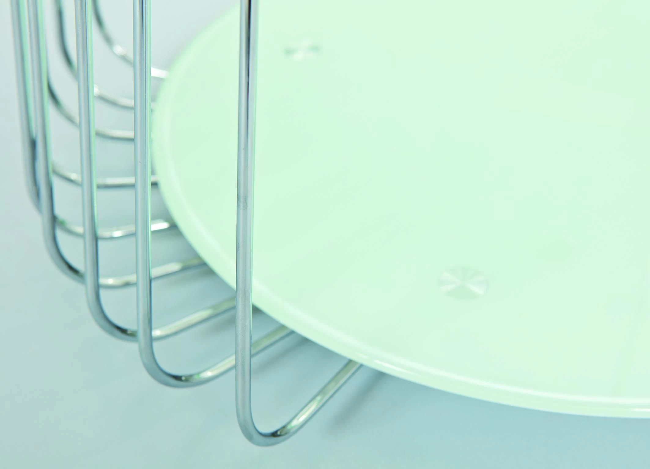 Bijzettafel Riva ø50cm - Wit 4 Bijzettafel Riva ø50cm - Wit - Afbeelding 4