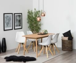 Eetkamerstoel Dima - Lederlook - Wit/ Bruin -Collectie Woonkamermeubels 5B93DC4C 155E 48BA 81B3 0489ADF305DA 2f1f