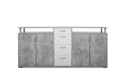Dressoir Maximo 208cm - Beton/wit 13 Dressoir Maximo 208cm - Beton/wit -Collectie Woonkamermeubels 5c49c37b7fdc4 fn2376 image 7 1548338043 Maximo sb w frontal 8905