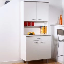 Buffetkast Easy 4 Deuren & 1 Lade - Wit