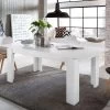 Eettafel Universal | Verlengbaar | 160 X 90 X 77 Cm | Wit