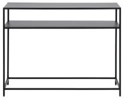 Sidetable Nebas 100cm 1 Legplank - Mat Zwart -Collectie Woonkamermeubels 60F9A966 A265 4BED A222 1825BD786A24 cdaa