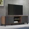 Tv-meubel Montez | 183 X 40 X 56 Cm | Antraciet Front
