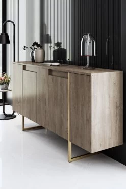 Woody Console | Melamine Laag | 18mm Dikte | Metalen Poten | 160x35x80cm | Notelaar Goud 17 Woody Console | Melamine Laag | 18mm Dikte | Metalen Poten | 160x35x80cm | Notelaar Goud -Collectie Woonkamermeubels 618BLY1180 20 204 d744