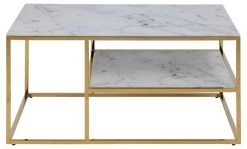 Salontafel Alisma 90x60cm 1 Legplank - Wit Marmer/ Goud -Collectie Woonkamermeubels 62BBAA7D 13C5 4D1E 8EB2 18A1ED4A1F1E e5e5