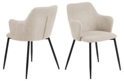 Armstoel Ilsa - Beige -Collectie Woonkamermeubels 67F113E0 626D 4CB4 9939 5AD359696C3D faba