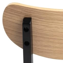 Eetkamerstoel Roxby - Hout/zwart -Collectie Woonkamermeubels 6AD51796 9623 4EE1 AE10 5709BD4B3030 0b39