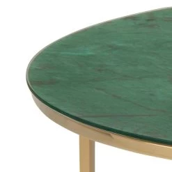 Salontafel Alisma ø80cm - Groen Marmer/ Goud -Collectie Woonkamermeubels 6E55889D AEB5 4006 9B02 27A9CB56DA3E 02a4