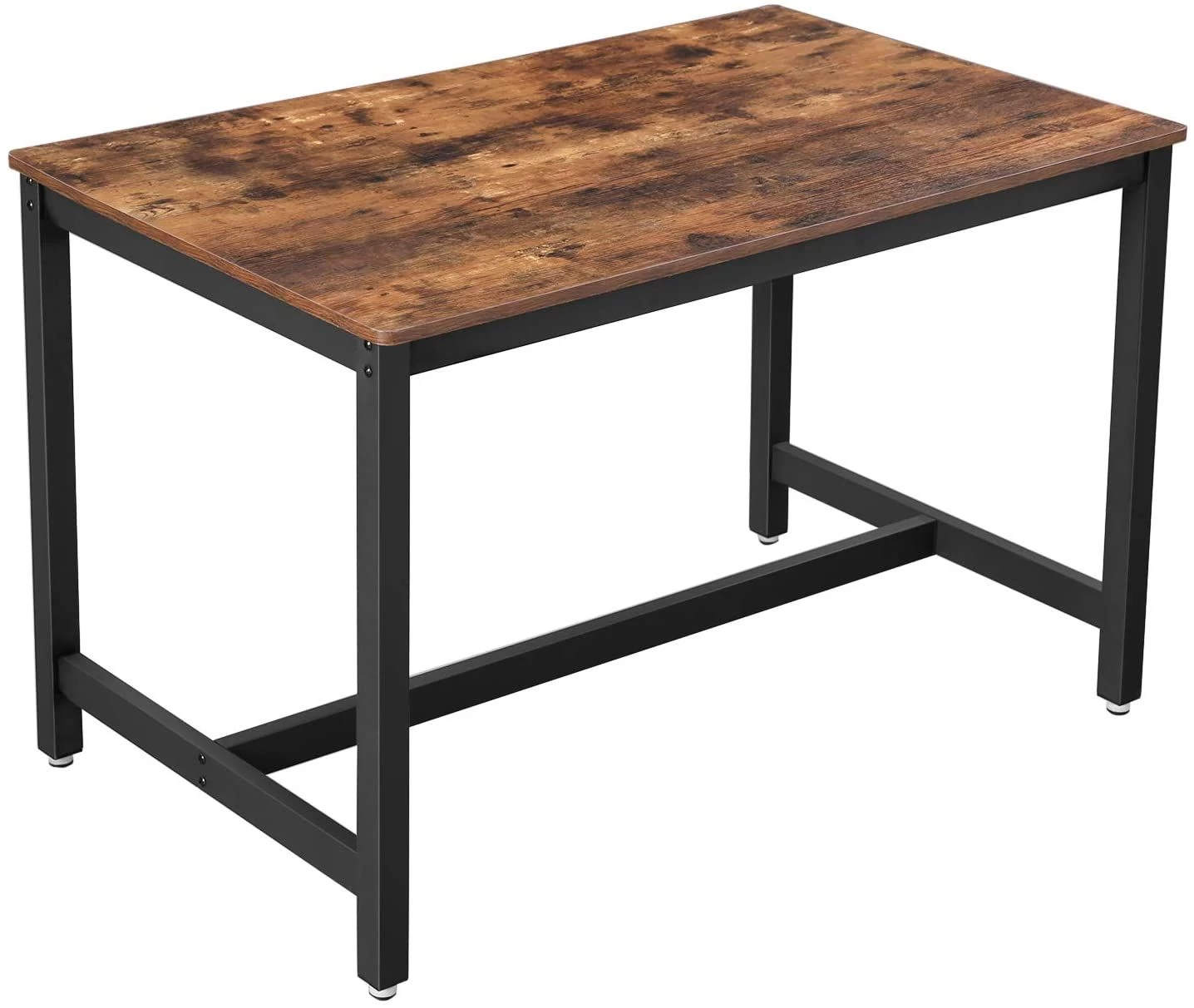 Tafel Miles 120x75 Industrieel - Bruin/zwart 4 Tafel Miles 120x75 Industrieel - Bruin/zwart - Afbeelding 4