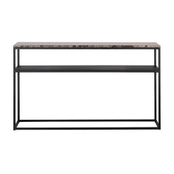 RICHMOND Sidetable Orry 140x30cm - Bruin/zwart 7 RICHMOND Sidetable Orry 140x30cm - Bruin/zwart -Collectie Woonkamermeubels 7218 5 8997