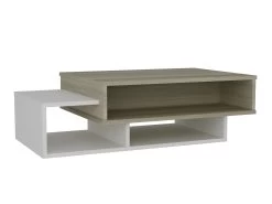 Witte Cordoba Salontafel | Houten Kunst | 18mm Dikte | Extra Opbergruimte -Collectie Woonkamermeubels 731WAT2811 20 202 8890