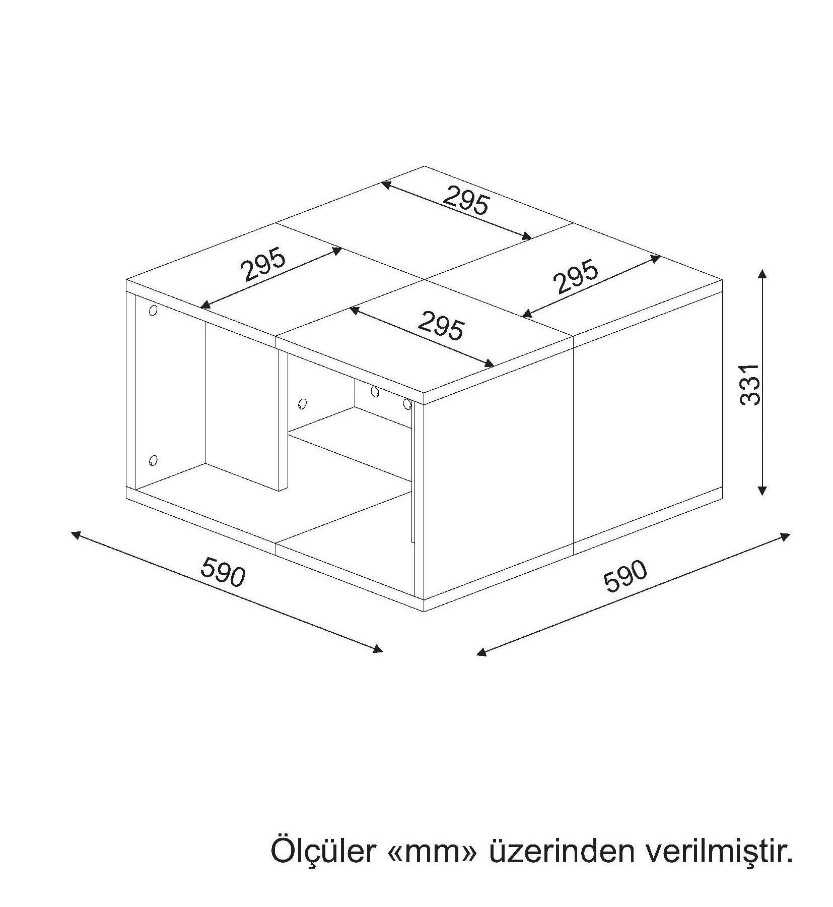 Houten Kunst Salontafel Set | 100% Melamine Gecoat | 18mm Dikte | Cordoba Wit 2 Houten Kunst Salontafel Set | 100% Melamine Gecoat | 18mm Dikte | Cordoba Wit - Afbeelding 2