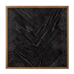 RICHMOND Bijzettafel Bony 50x50cm Visgraatmotief - Zwart/geborsteld Goud 7 RICHMOND Bijzettafel Bony 50x50cm Visgraatmotief - Zwart/geborsteld Goud -Collectie Woonkamermeubels 7372 4 3989