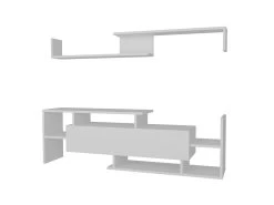 Woody Fashion TV-meubel | 100% Melamine Gecoat | 18mm Dikte | Breedte: 153 | Witte Kleur -Collectie Woonkamermeubels 745DCD3017 20 203 e51b