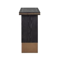 RICHMOND Sidetable Gunther 150x40cm - Zwart/goud 8 RICHMOND Sidetable Gunther 150x40cm - Zwart/goud -Collectie Woonkamermeubels 7488 2 4684
