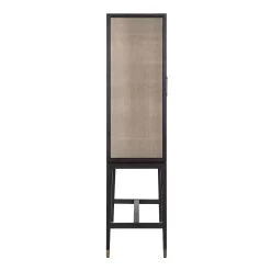 RICHMOND Wandkast Orlando 97cm 2 Deuren - Shagreen/eik/goud -Collectie Woonkamermeubels 7520 2 af7b