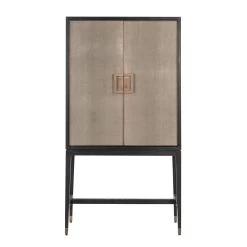 RICHMOND Wandkast Orlando 97cm 2 Deuren - Shagreen/eik/goud -Collectie Woonkamermeubels 7520 5 1520
