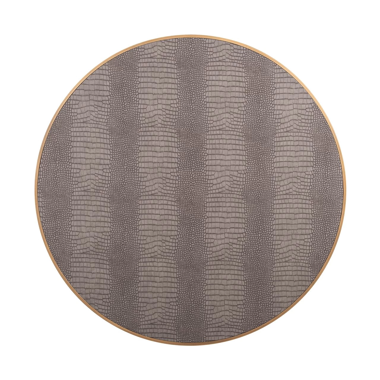 RICHMOND Salontafel Classico Ø100 - Imitatieleer 3 RICHMOND Salontafel Classico Ø100 - Imitatieleer - Afbeelding 3