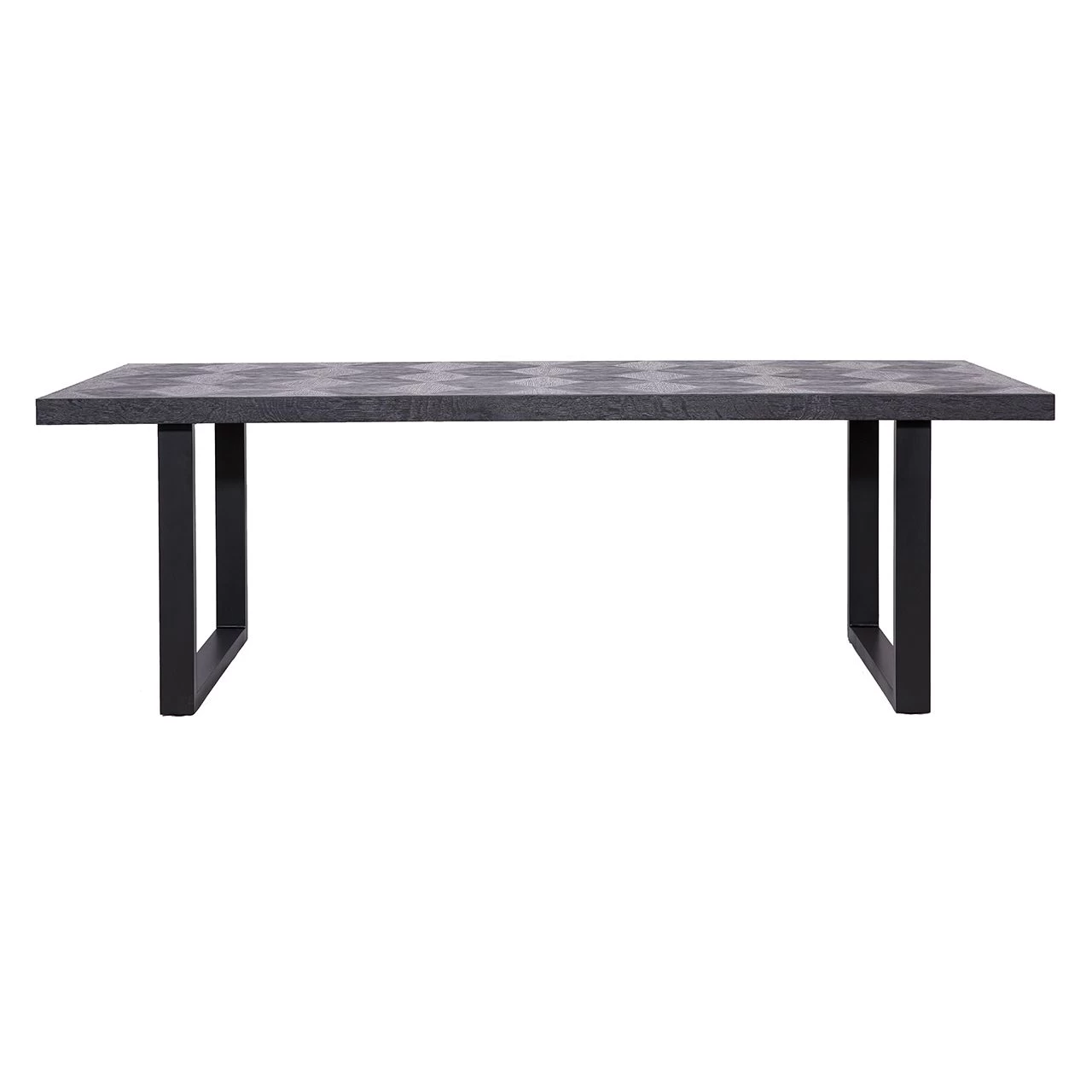 RICHMOND Eettafel Blax 230x100 - Zwart 4 RICHMOND Eettafel Blax 230x100 - Zwart - Afbeelding 4