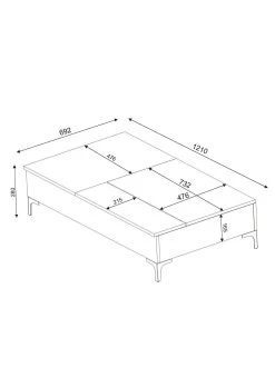 Salontafel Gabrielle-walnoot 8 Salontafel Gabrielle-walnoot -Collectie Woonkamermeubels 756FRN2814 20 205 af19