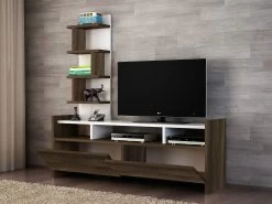 Furny Home TV-meubel | 18mm Gemelamineerd | Wit Notenhout -Collectie Woonkamermeubels 756FRN3043 20 202 a41a