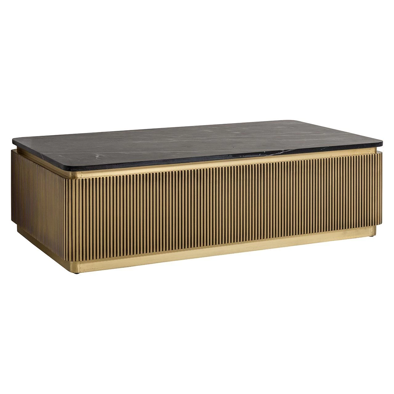 RICHMOND Salontafel Ironville | 140 X 80 X 40 Cm | Gold 1 RICHMOND Salontafel Ironville | 140 X 80 X 40 Cm | Gold