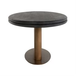 RICHMOND Eettafel Macaron | 80 X 80 X 79 Cm | Black Rustic -Collectie Woonkamermeubels 7714 2 e0b0