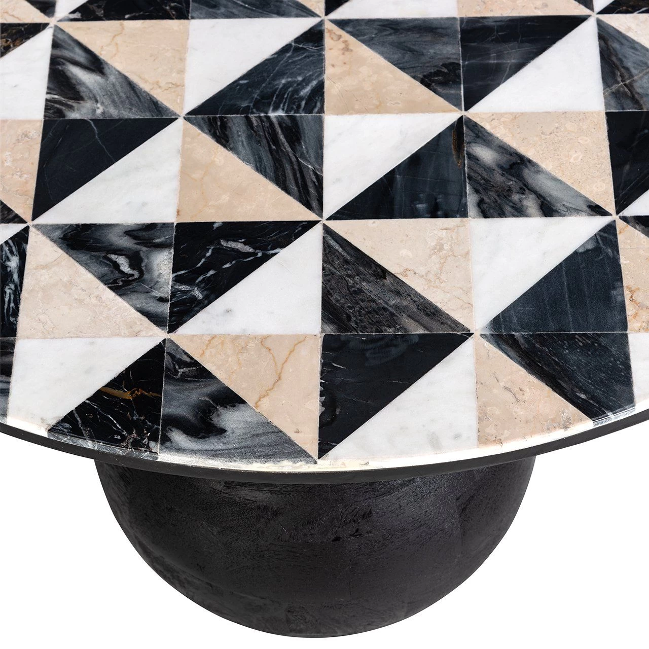 RICHMOND Salontafel Rostelli | 110 X 90 X 34 Cm | Zwart 2 RICHMOND Salontafel Rostelli | 110 X 90 X 34 Cm | Zwart - Afbeelding 2