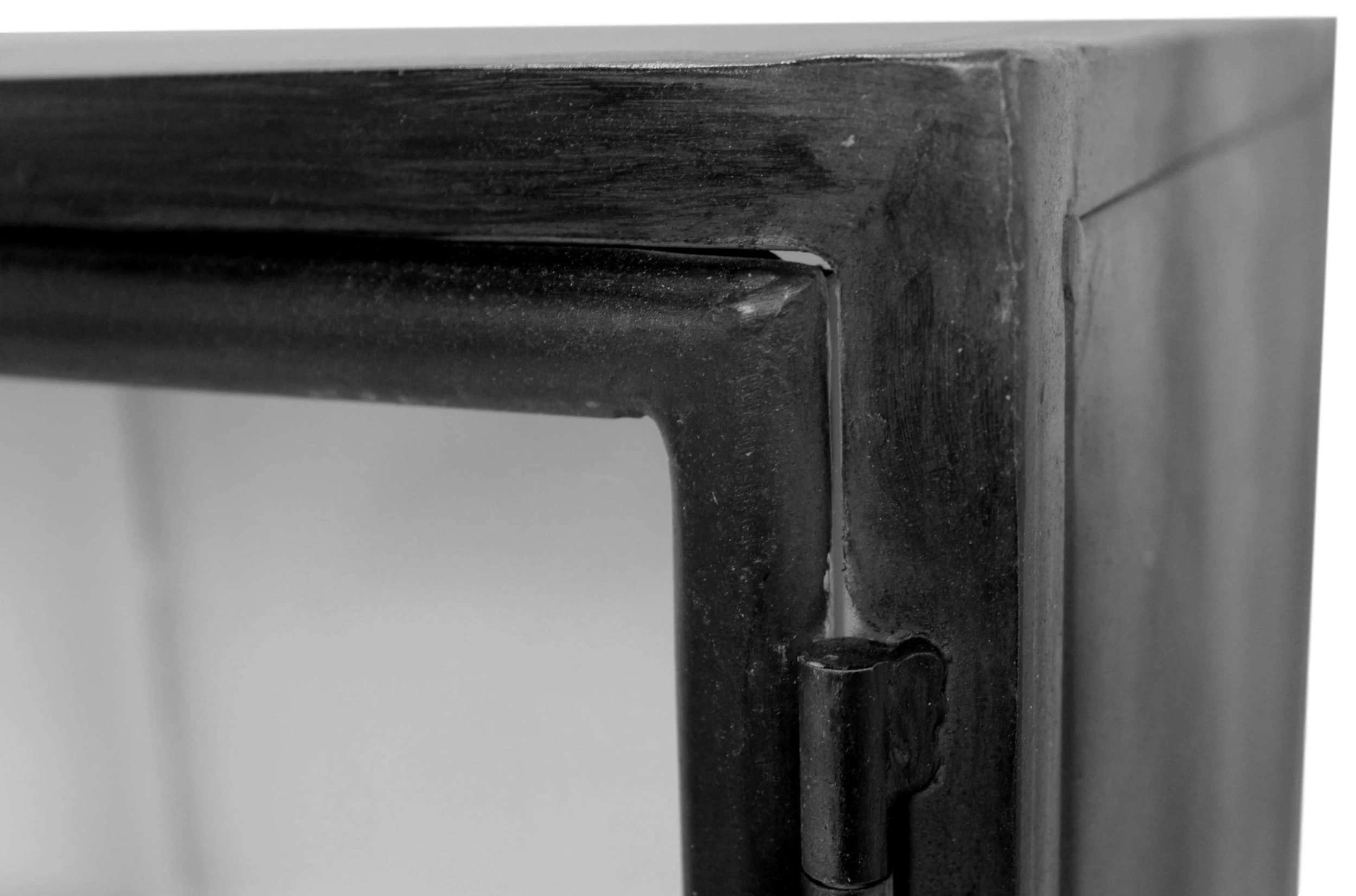 Dressoir Bronx 130cm Met 3 Deuren - Grijs/wit 2 Dressoir Bronx 130cm Met 3 Deuren - Grijs/wit - Afbeelding 2