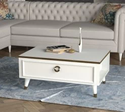 Tera Home Salontafel | Melamine Laag | 18mm Dikte | Witgoud