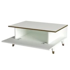 Tera Home Salontafel | Melamine Laag | 18mm Dikte | Witgoud -Collectie Woonkamermeubels 804TRH2820 20 205 4f82