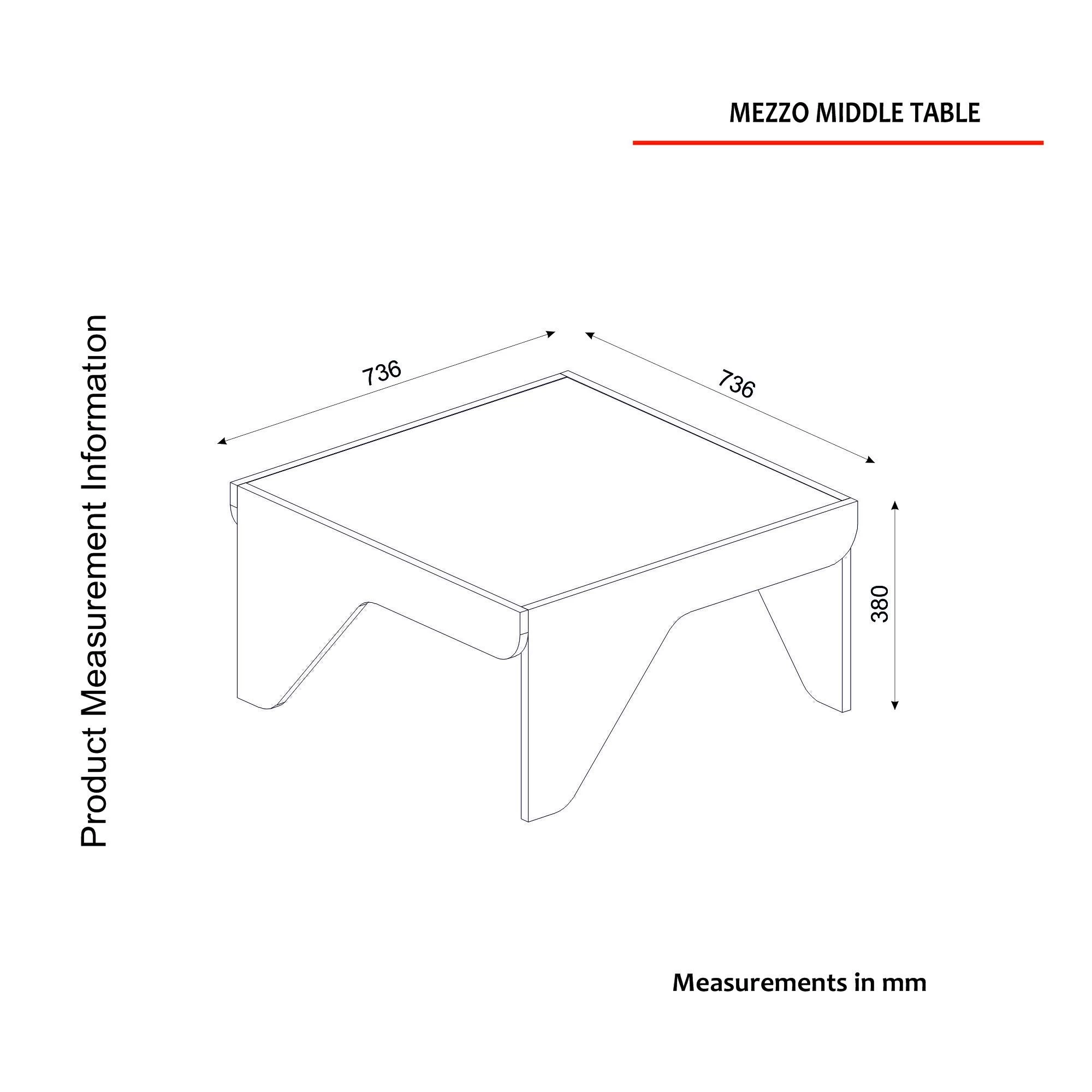 Tera Home Salontafel | 18mm Gemelamineerd Spaanplaat | 100% Glazen Bovenblad 2 Tera Home Salontafel | 18mm Gemelamineerd Spaanplaat | 100% Glazen Bovenblad - Afbeelding 2