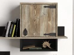 Tera Home TV-meubel | 100% Melamine Gecoat | 18mm Dikte | Metalen Poten | Beige Hout -Collectie Woonkamermeubels 804TRH3030 20 205 f345