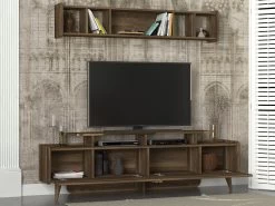 18mm Tera Home TV-meubel | Notelaar | 100% Melamine 14 18mm Tera Home TV-meubel | Notelaar | 100% Melamine -Collectie Woonkamermeubels 804TRH3036 20 203 c050