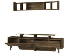 18mm Tera Home TV-meubel | Notelaar | 100% Melamine 11 18mm Tera Home TV-meubel | Notelaar | 100% Melamine -Collectie Woonkamermeubels 804TRH3036 20 207 1d9e