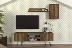 Tera Home TV-meubel - 100% Melamine Coating | Extra Opbergruimte -Collectie Woonkamermeubels 804TRH3078 20 202 ddce