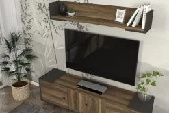 Tera Home TV-meubel | 100% Melamine Laag | 18mm Dikte | 150cm Breedte | Antraciet Notenhout 18 Tera Home TV-meubel | 100% Melamine Laag | 18mm Dikte | 150cm Breedte | Antraciet Notenhout -Collectie Woonkamermeubels 804TRH3081 20 205 b516