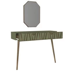 Tera Home Dressoir 120cm | 100% Melamine | Beuken Poten | Noten Donkergroen -Collectie Woonkamermeubels 804TRH3503 20 207 cac7