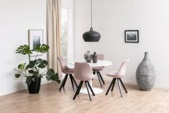 Eettafel Tarro ø110cm - Wit -Collectie Woonkamermeubels 83AB5A7C DFD6 4711 BD2A 7ED8B2DCF0BE 58c7