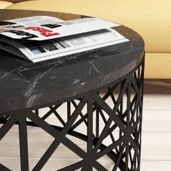 Houten Fashion Salontafel 90x38x90cm | Zwart 9 Houten Fashion Salontafel 90x38x90cm | Zwart -Collectie Woonkamermeubels 845HCT2863 20 203 23d8