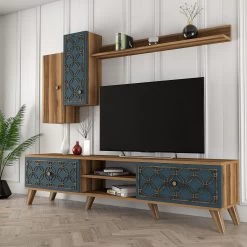 Woody Fashion TV-meubel | 100% Melamine Gecoat | Walnoot Chalcedoon -Collectie Woonkamermeubels 845HCT3013 20 202 baa2