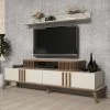 Woody Fashion TV-meubel | 100% Melamine Gecoat | Crème | 168 Cm Breedte | 18 Mm Dikte